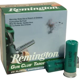 Remington Gun Club Ammunition 12 Gauge 2-3/4″ 1-1/8 oz #7-1/2 Shot